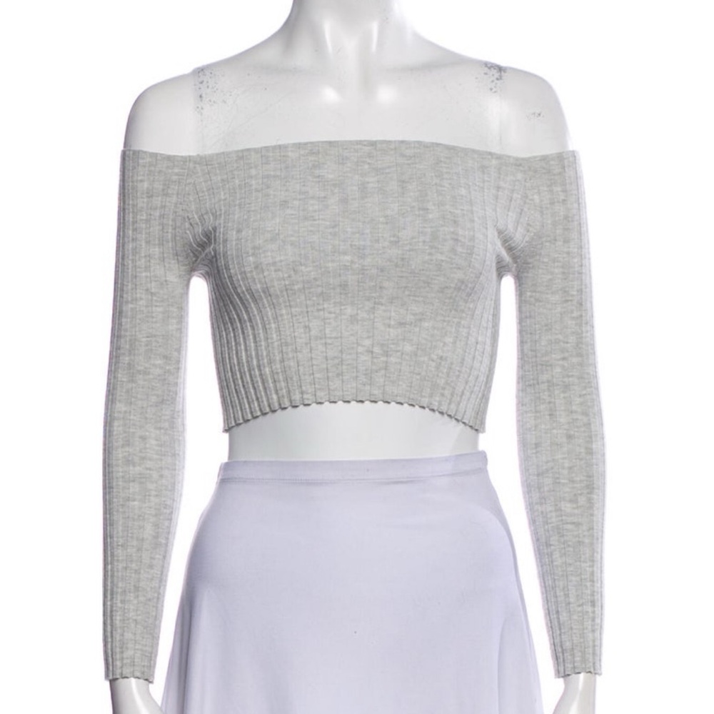 Michael Kors off the shoulder crop top